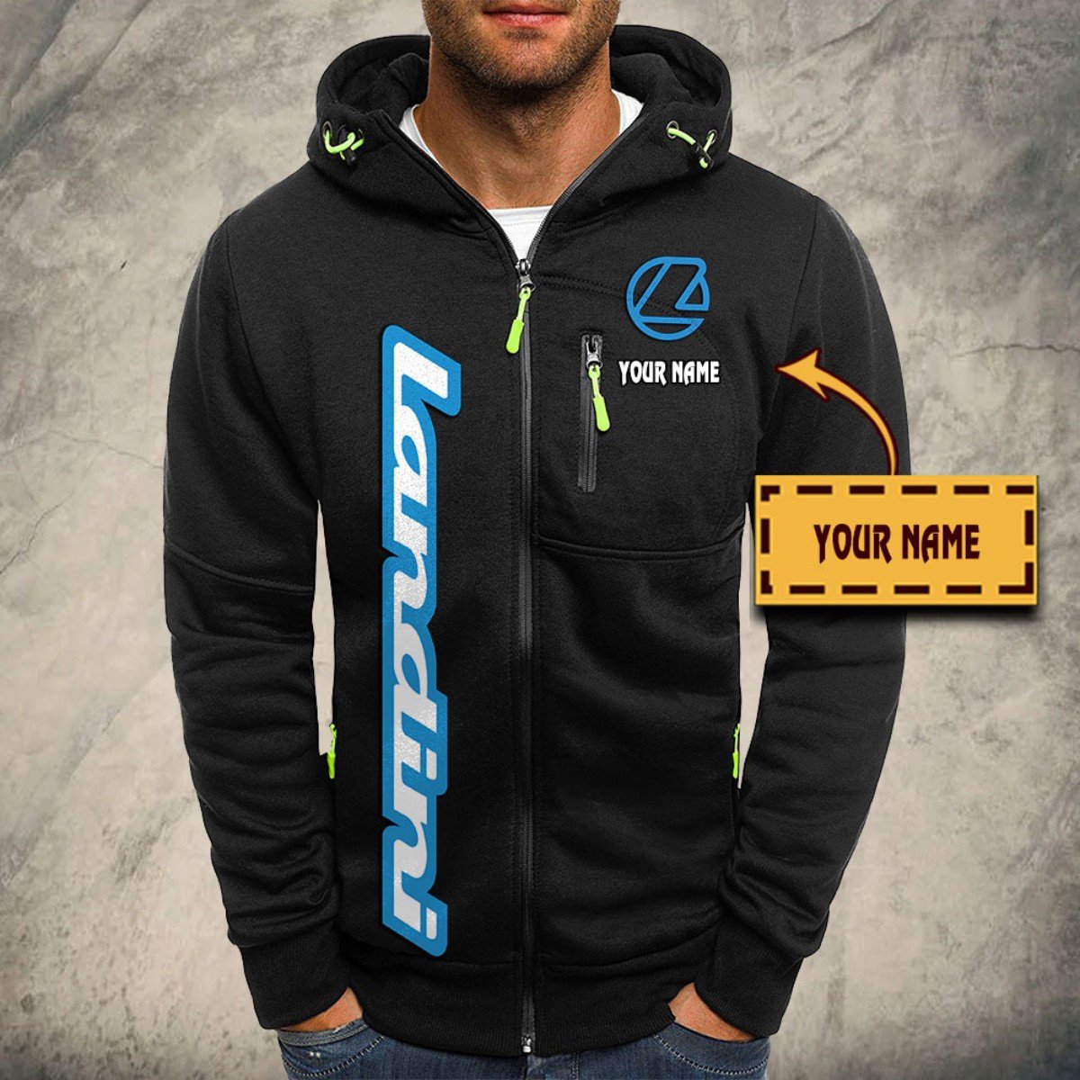 Landini Kapuzensweatjacke – Bild 2