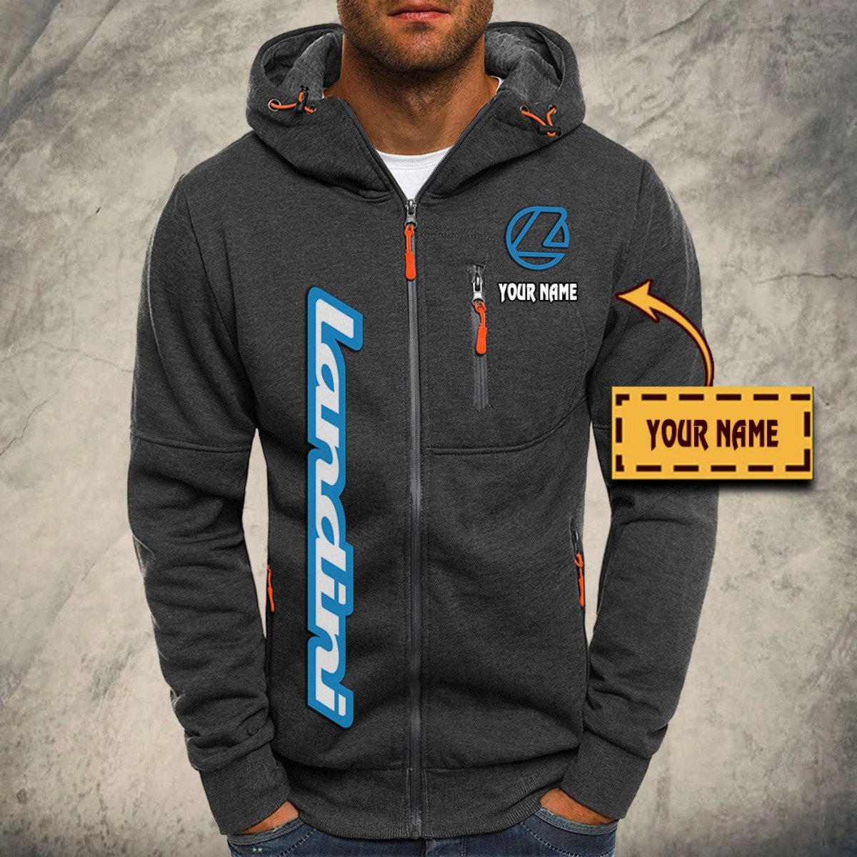 Landini Kapuzensweatjacke – Bild 4