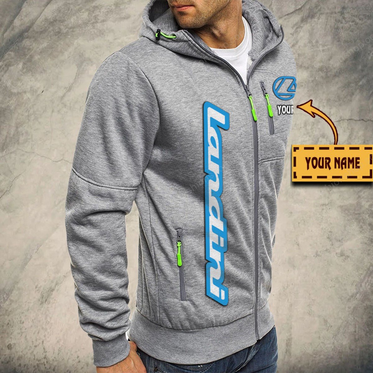 Landini Kapuzensweatjacke – Bild 6