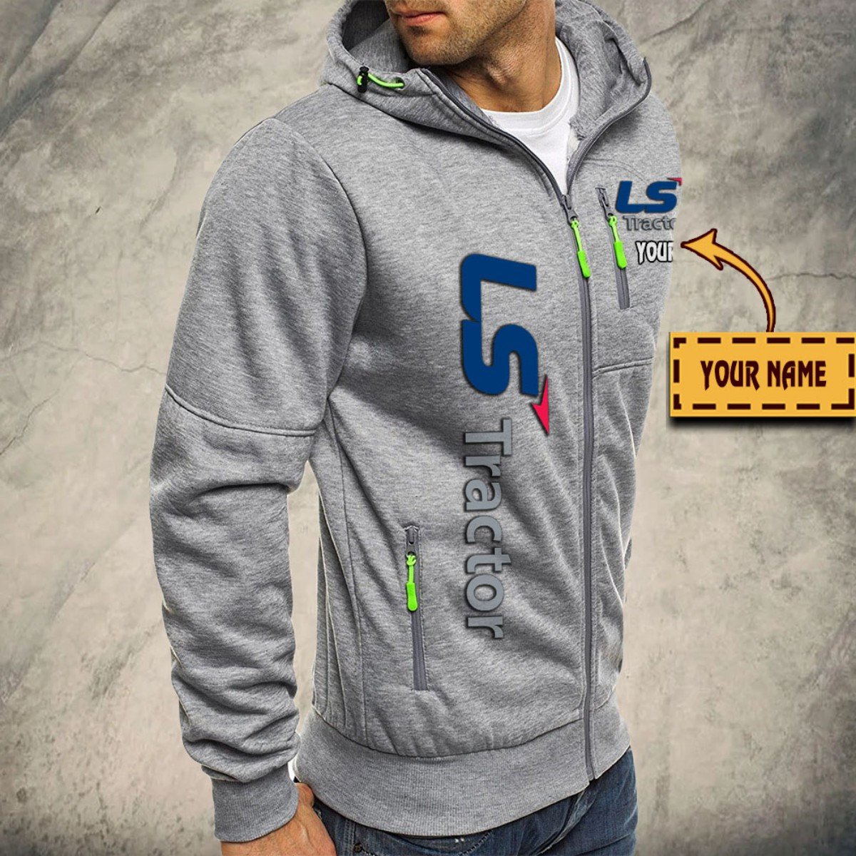 LS Tractor Kapuzensweatjacke – Bild 6