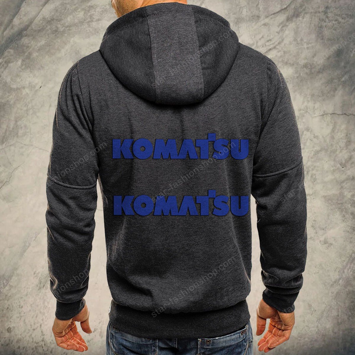 Komatsu Kapuzensweatjacke – Bild 5