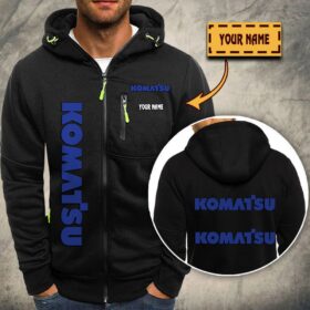 Komatsu Kapuzensweatjacke