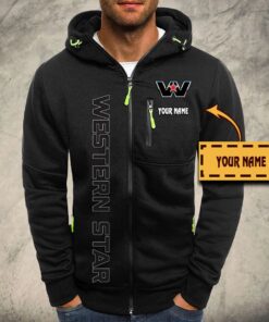 Alternative view of Western Star Kapuzensweatjacke