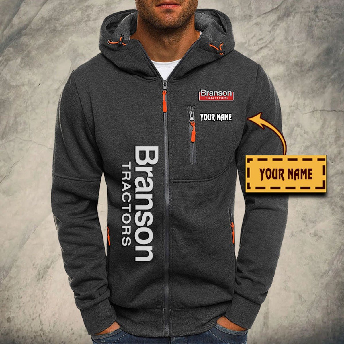 Branson Kapuzensweatjacke – Bild 4
