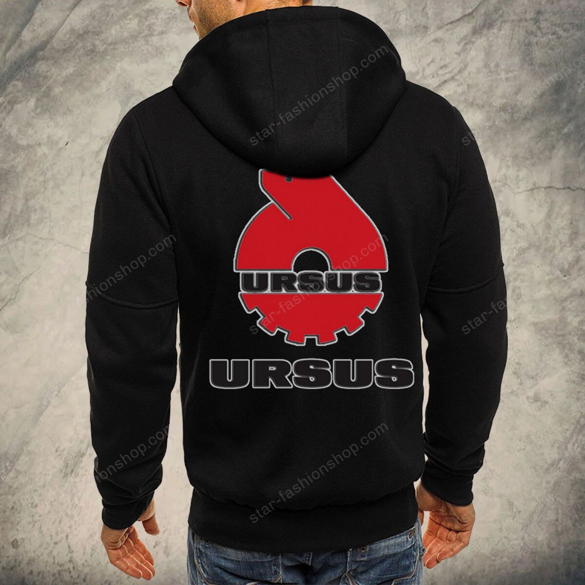 Ursus Kapuzensweatjacke – Bild 3
