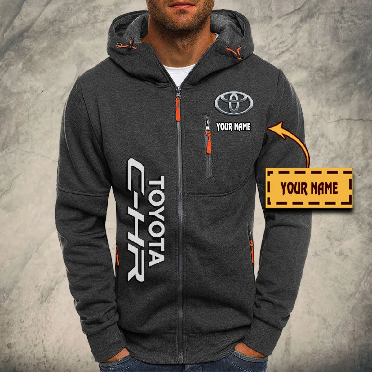 Toyota C-HR Kapuzensweatjacke – Bild 4