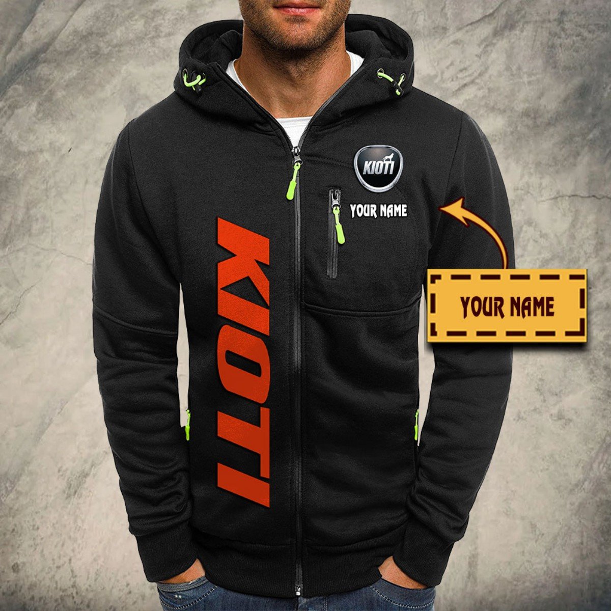 Kioti Kapuzensweatjacke – Bild 2