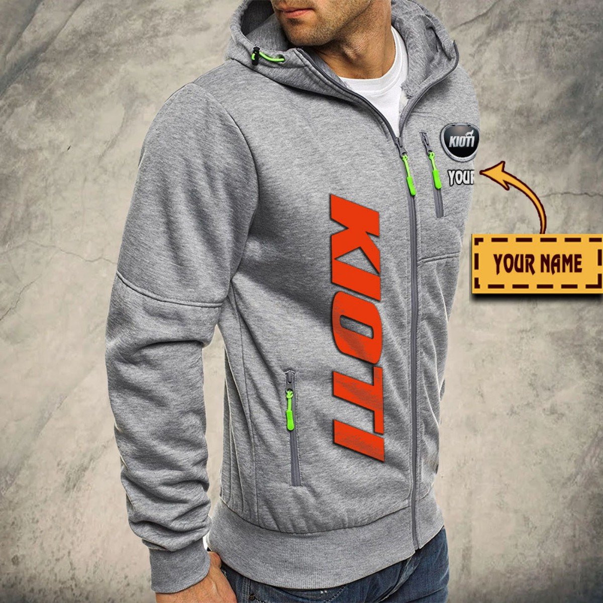 Kioti Kapuzensweatjacke – Bild 6