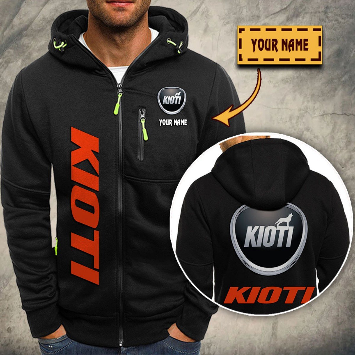 Kioti Kapuzensweatjacke