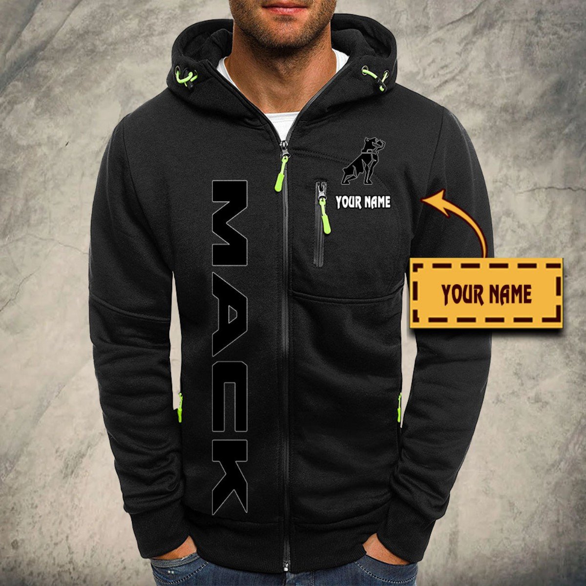 Mack Kapuzensweatjacke – Bild 2