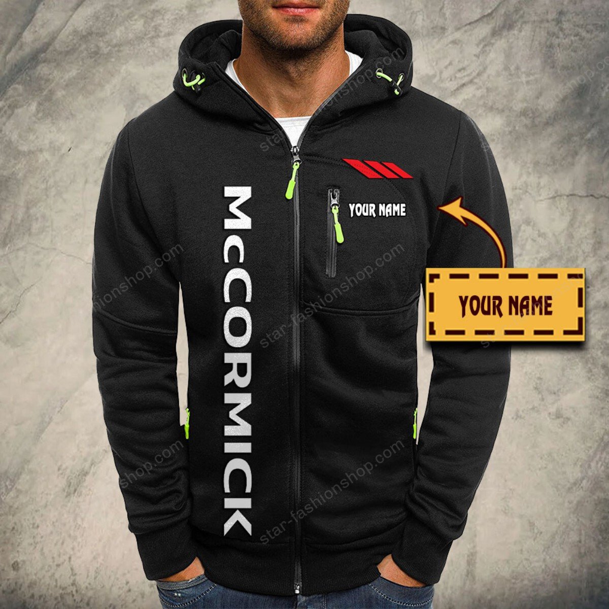 McCormick Kapuzensweatjacke – Bild 2