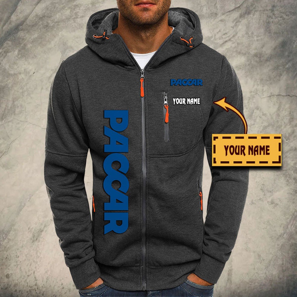 Paccar Kapuzensweatjacke – Bild 4