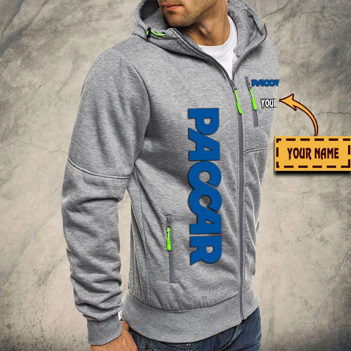 Paccar Kapuzensweatjacke – Bild 6