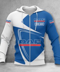 DAF Trucks Zip Hoodie