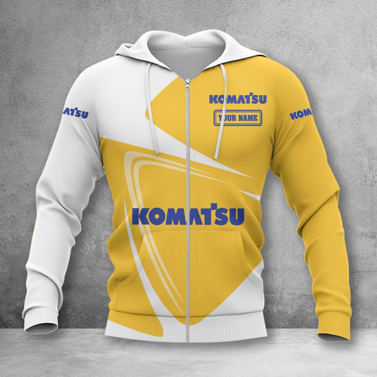 Komatsu Zip Hoodie