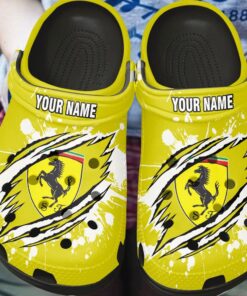 Alternative view of Ferrari Clogs