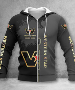 Western Star Zip Hoodie