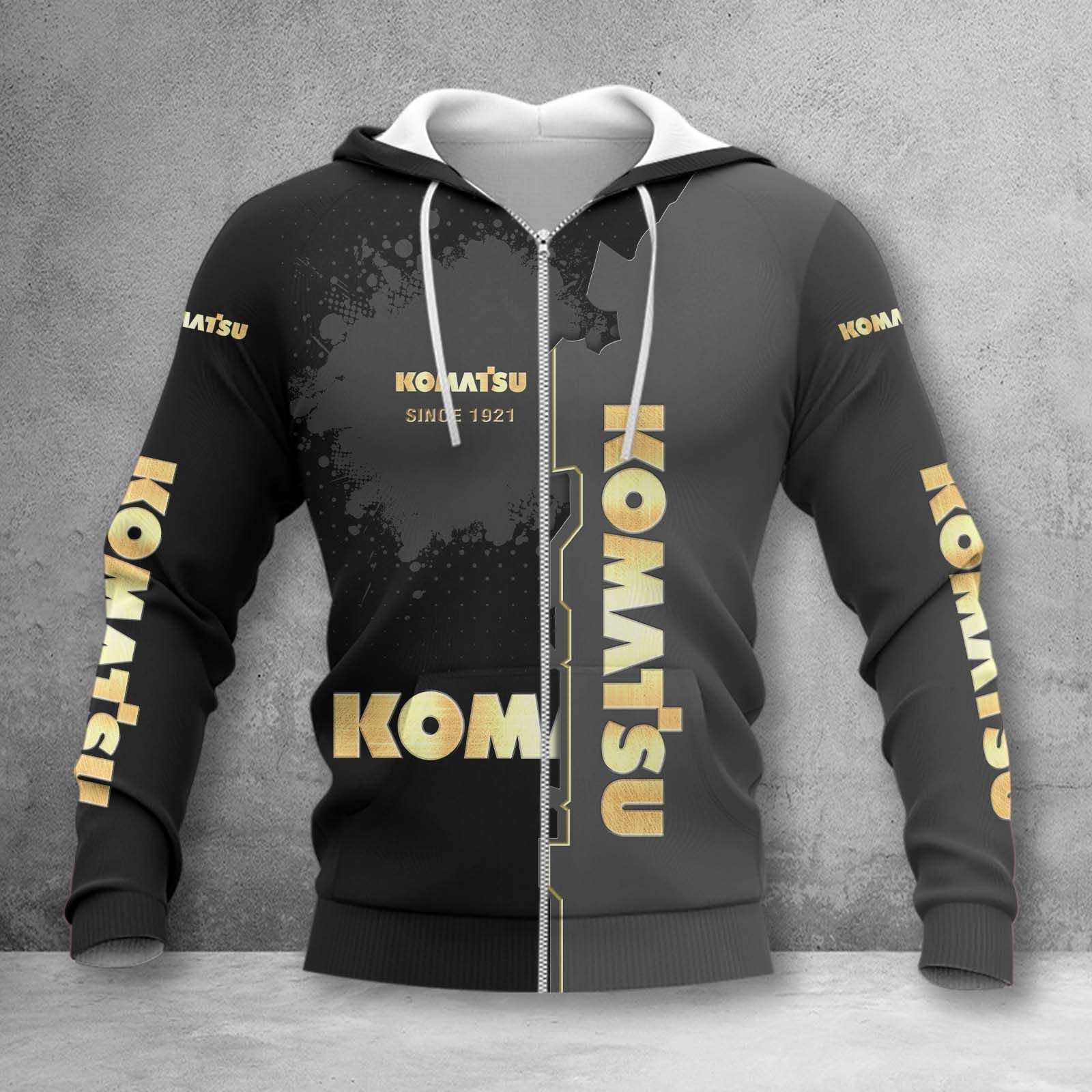 Komatsu Zip Hoodie
