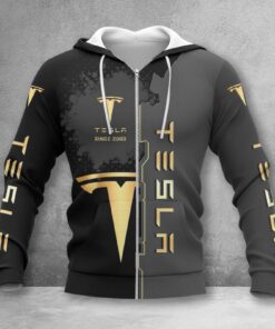 Tesla Zip Hoodie