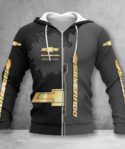 Chevrolet Silverado Zip Hoodie