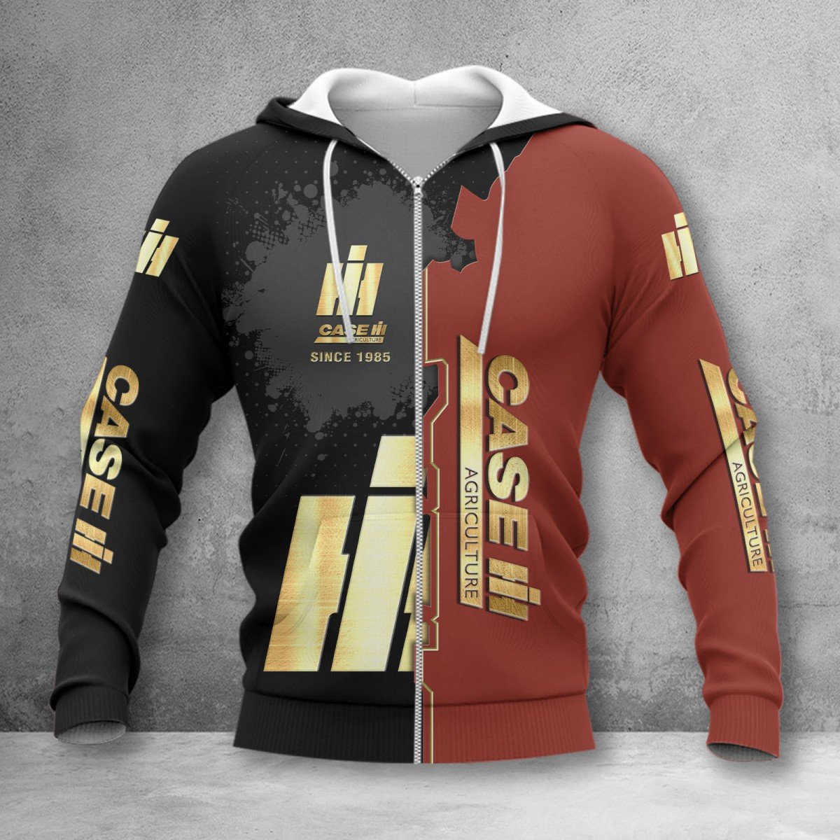 Case IH Zip Hoodie