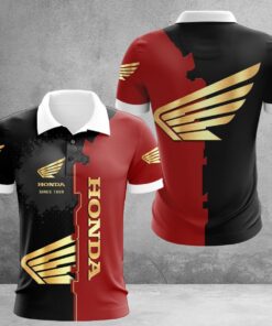 Honda Motorcycle Poloshirt