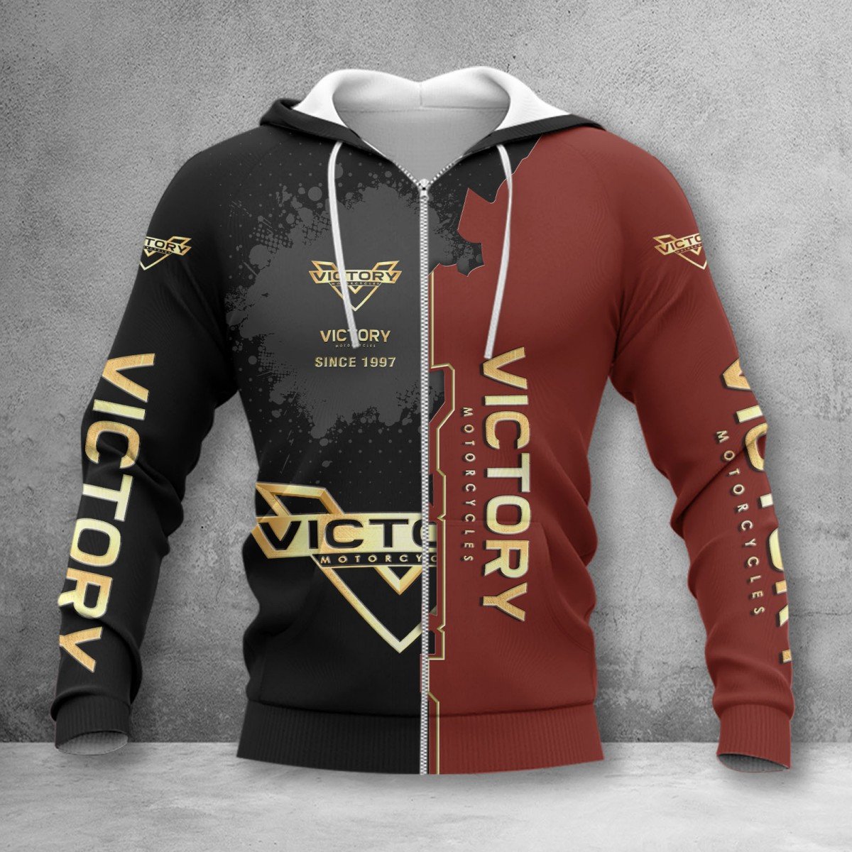 Victory Motorcycles Zip Hoodie