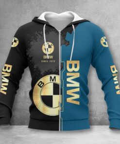 BMW Car Zip Hoodie