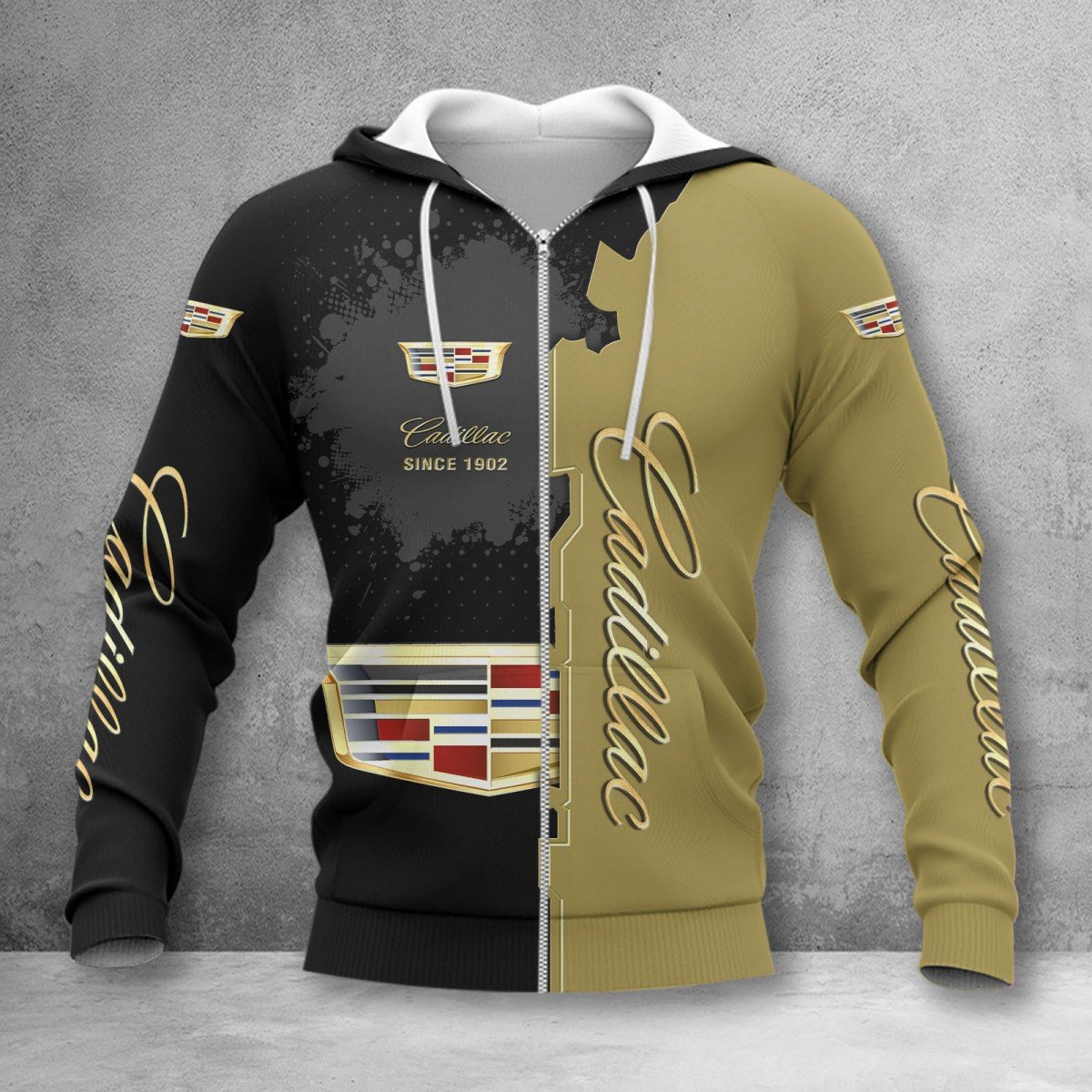Cadillac Zip Hoodie