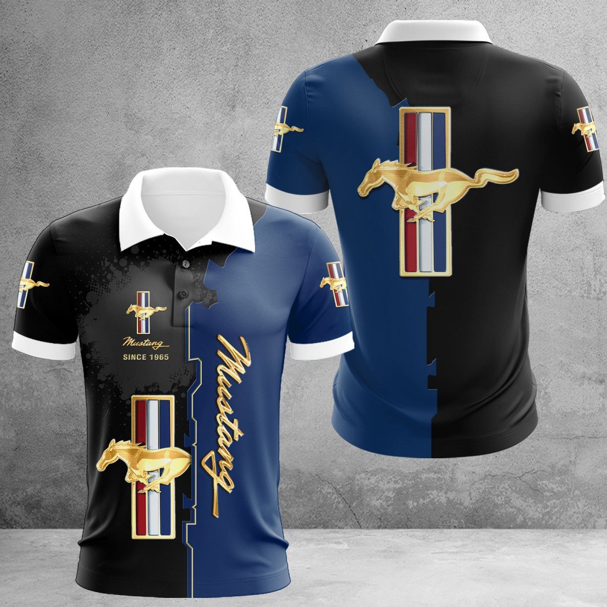 Ford Mustang Poloshirt