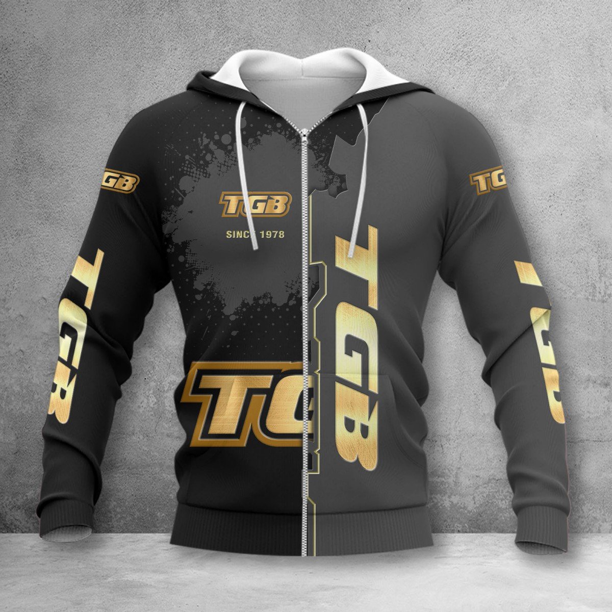 TGB Motorcyles Zip Hoodie
