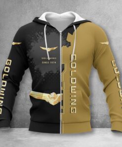 Honda Gold Wing Zip Hoodie