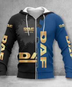 DAF Trucks Zip Hoodie