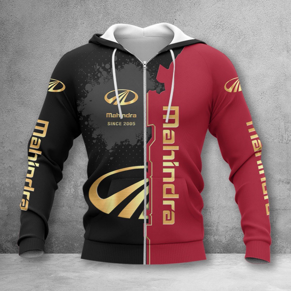 Mahindra Zip Hoodie
