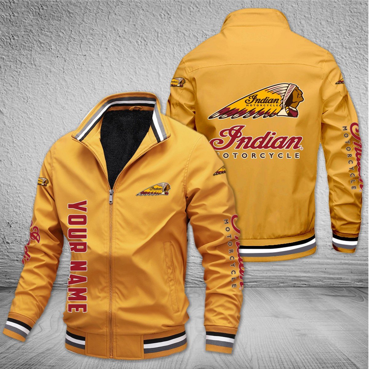 Indian Motorcycle Leichte Windjacke – Bild 3