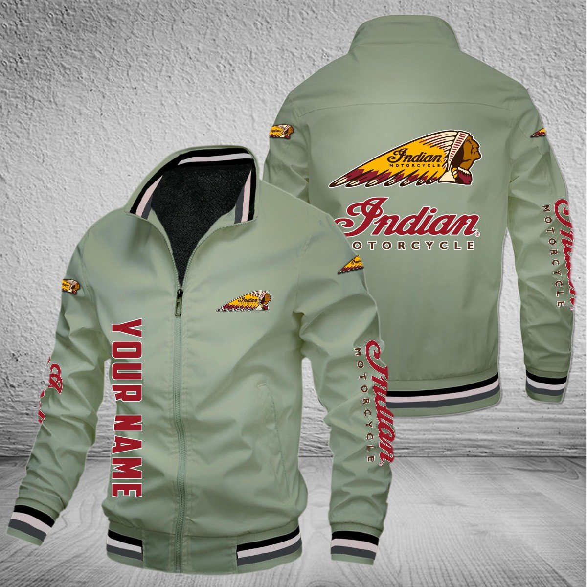 Indian Motorcycle Leichte Windjacke – Bild 5