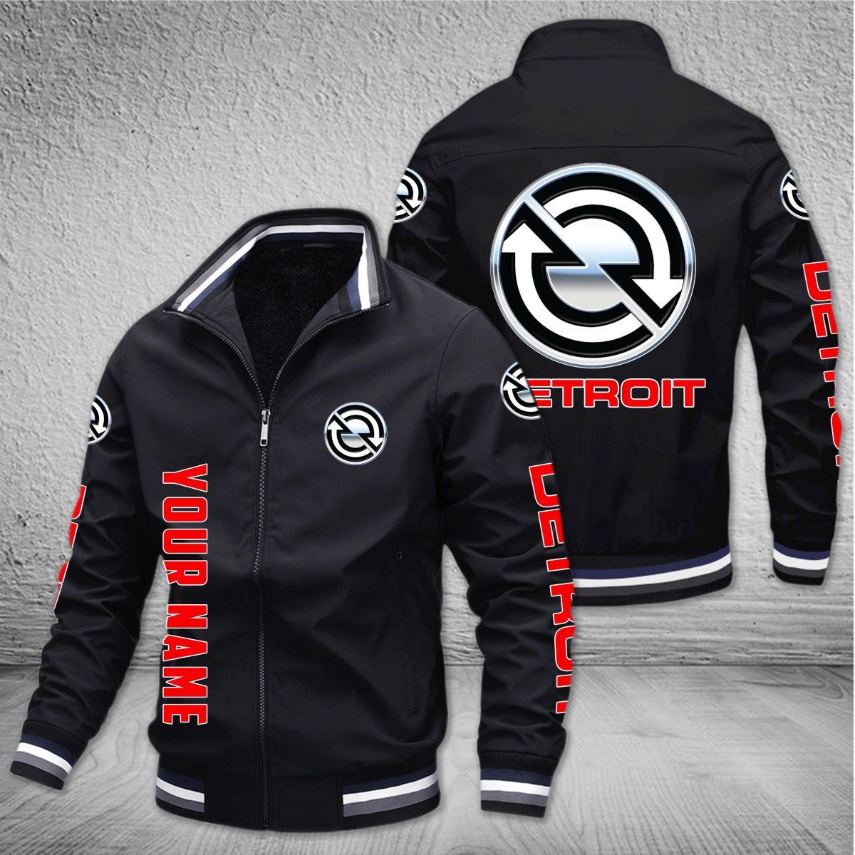 Detroit Diesel Leichte Windjacke