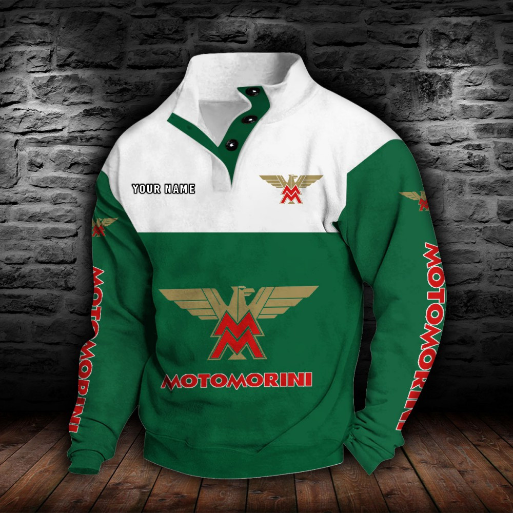 Moto Morini Stehkragen-Sweatshirt – Bild 4
