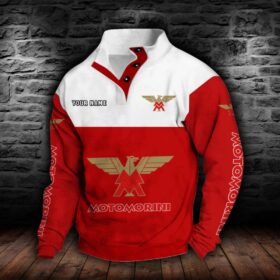 Moto Morini Stehkragen-Sweatshirt