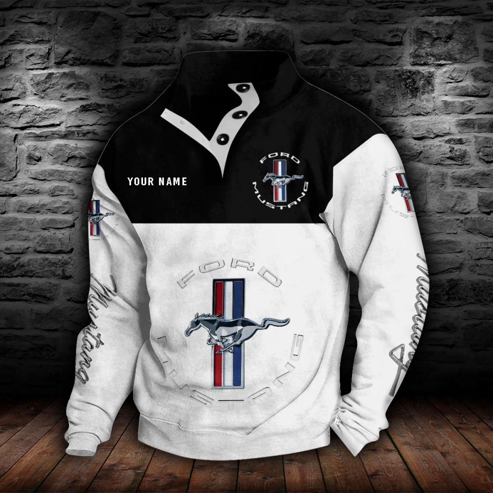 Ford Mustang Stehkragen-Sweatshirt – Bild 8