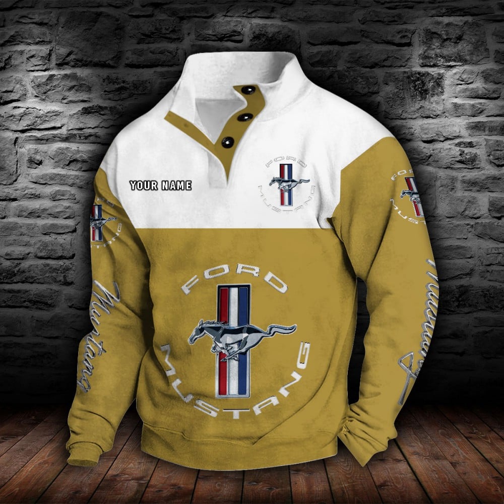Ford Mustang Stehkragen-Sweatshirt – Bild 9