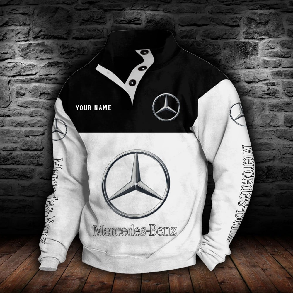 Mercedes-Benz Stehkragen-Sweatshirt – Bild 8