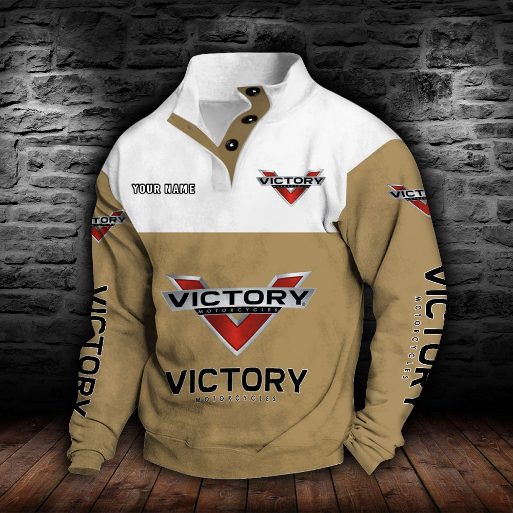 Victory Motorcycles Stehkragen-Sweatshirt – Bild 6