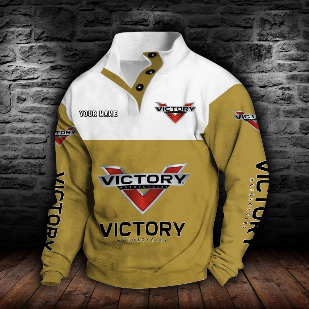 Victory Motorcycles Stehkragen-Sweatshirt – Bild 9