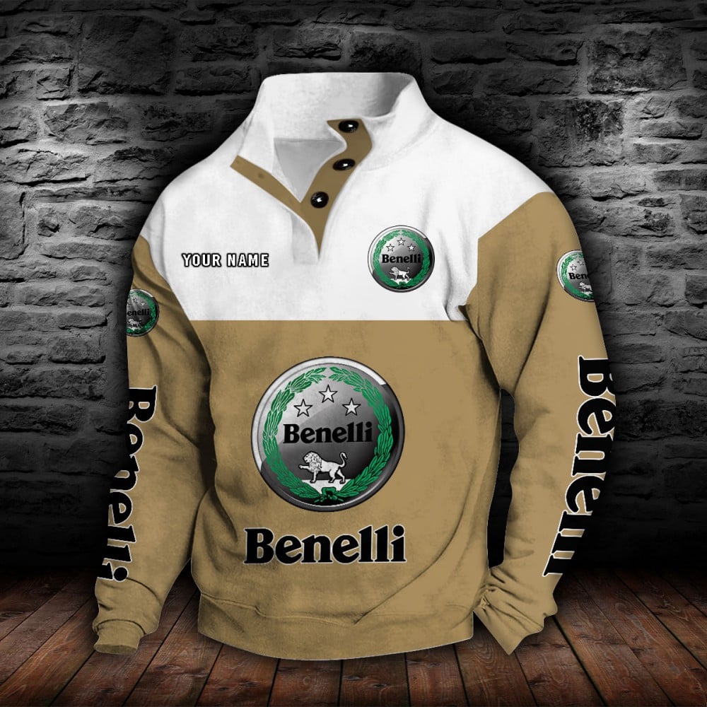 Benelli Motorcycles Stehkragen-Sweatshirt – Bild 5