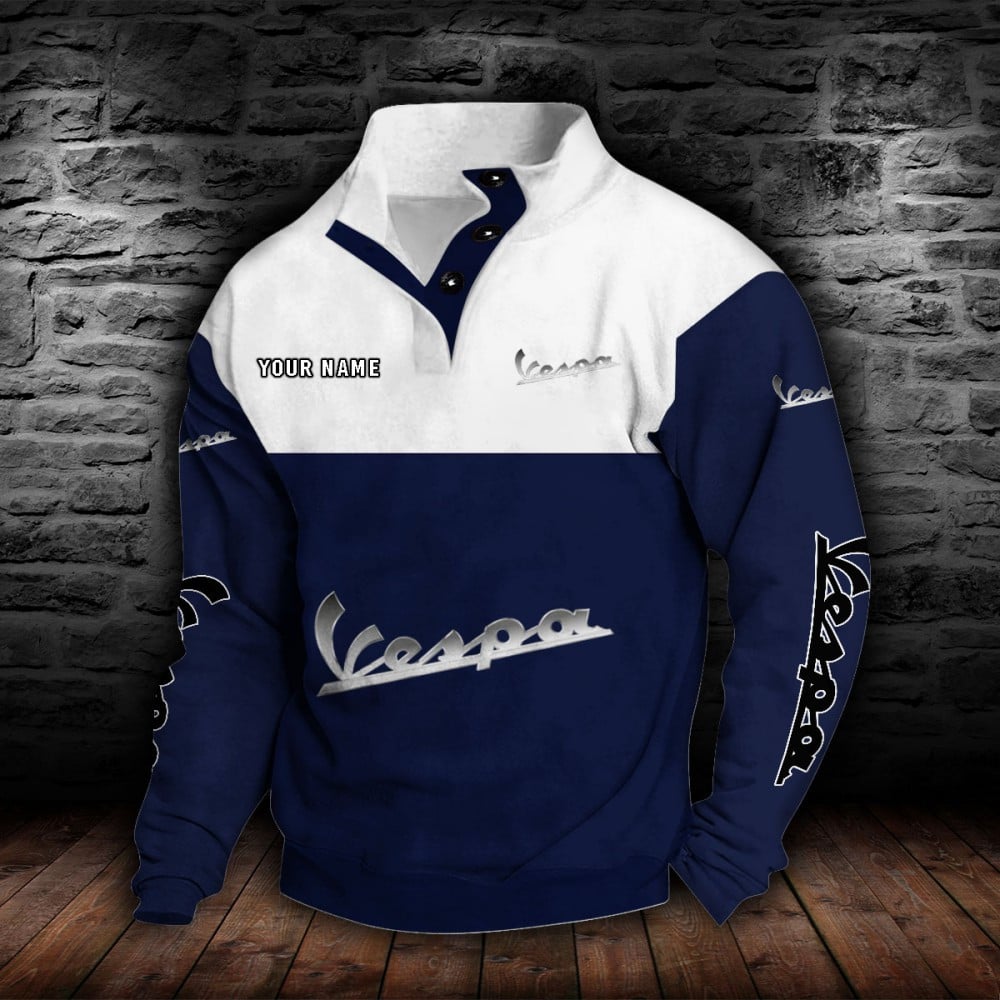 Vespa Stehkragen-Sweatshirt – Bild 6