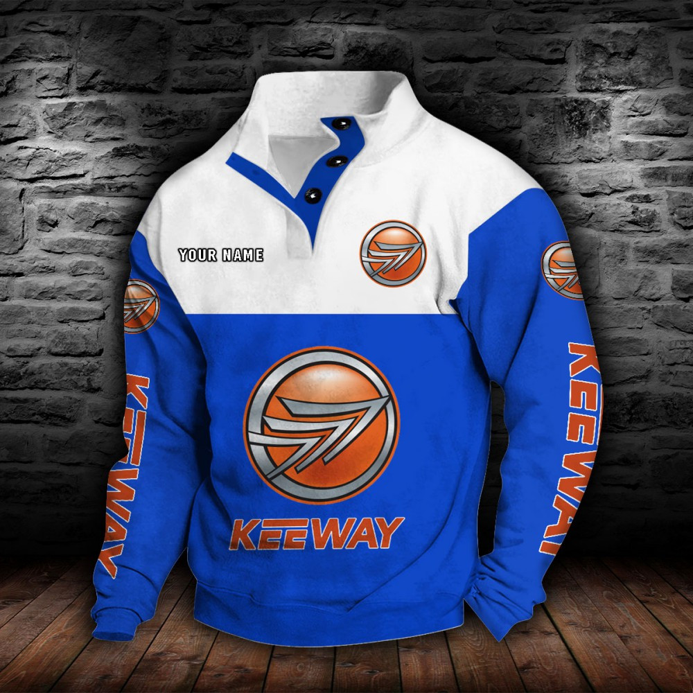Keeway Motorcycles Stehkragen-Sweatshirt – Bild 3