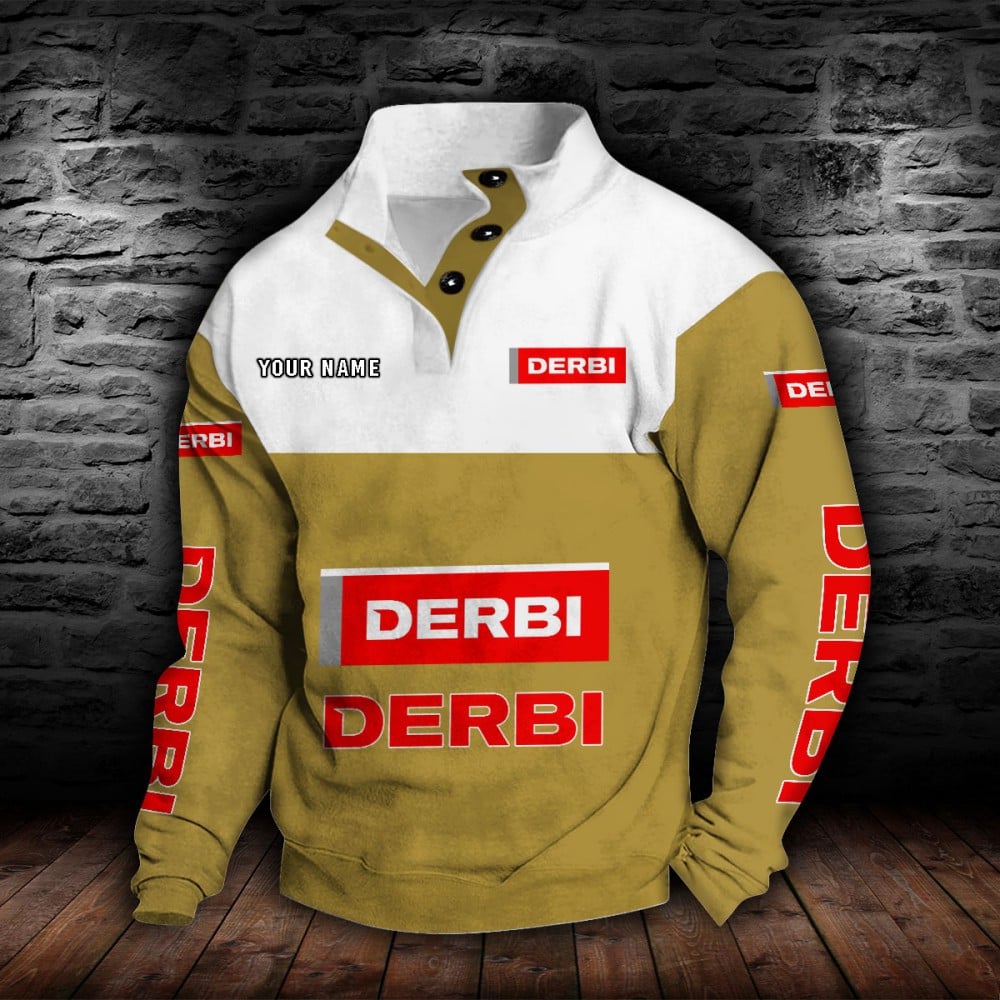 Derbi Motorcycles Stehkragen-Sweatshirt – Bild 9