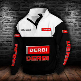 Derbi Motorcycles Stehkragen-Sweatshirt