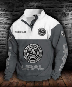Ural Motorcycles Stehkragen-Sweatshirt